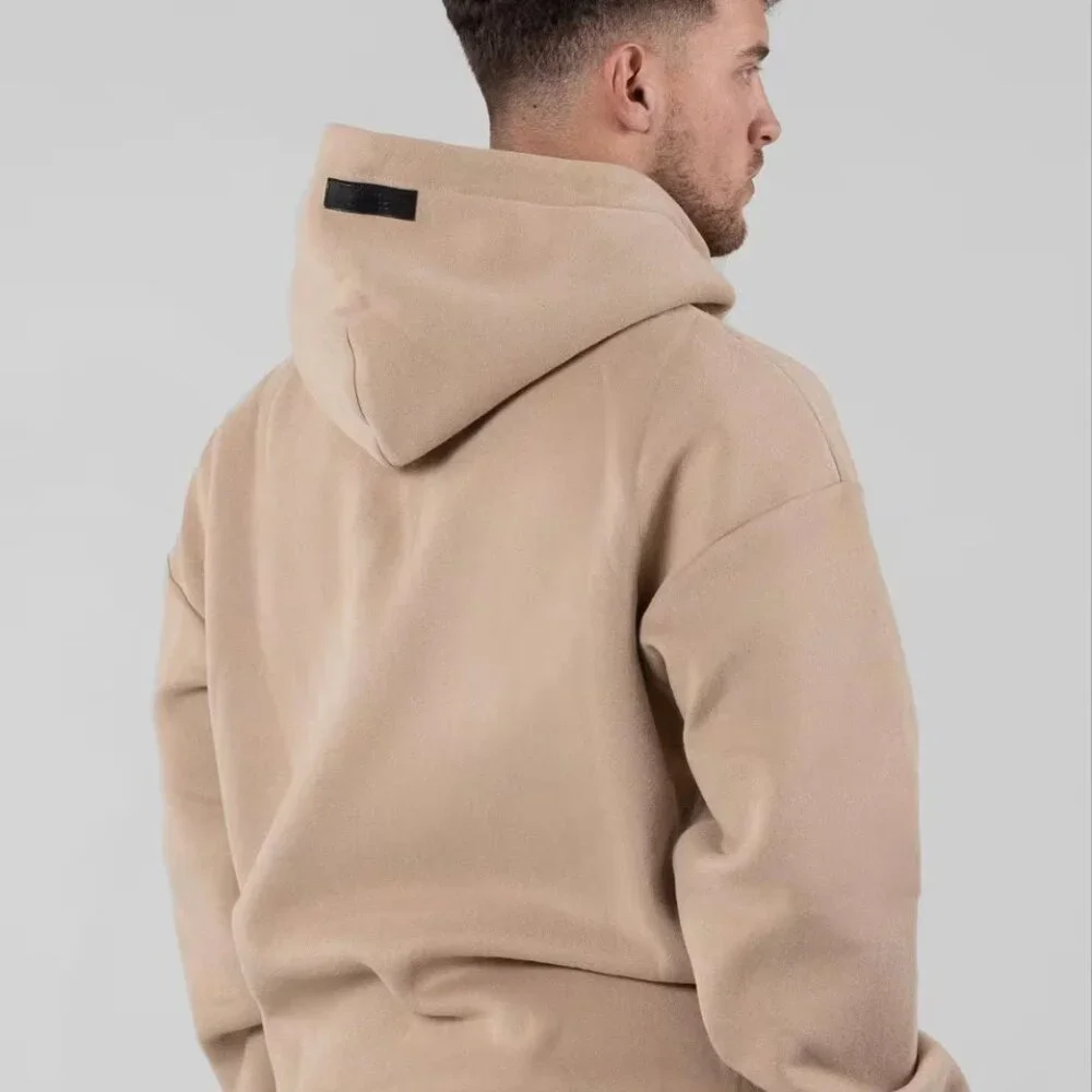 Comfrt Coordinate Hoodie & Sweatpant Set - Sand / Medium - Picture 7 of 7